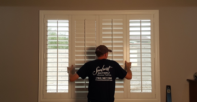 Las Vegas shutter installer